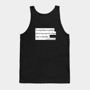 The Impossible Tank Top